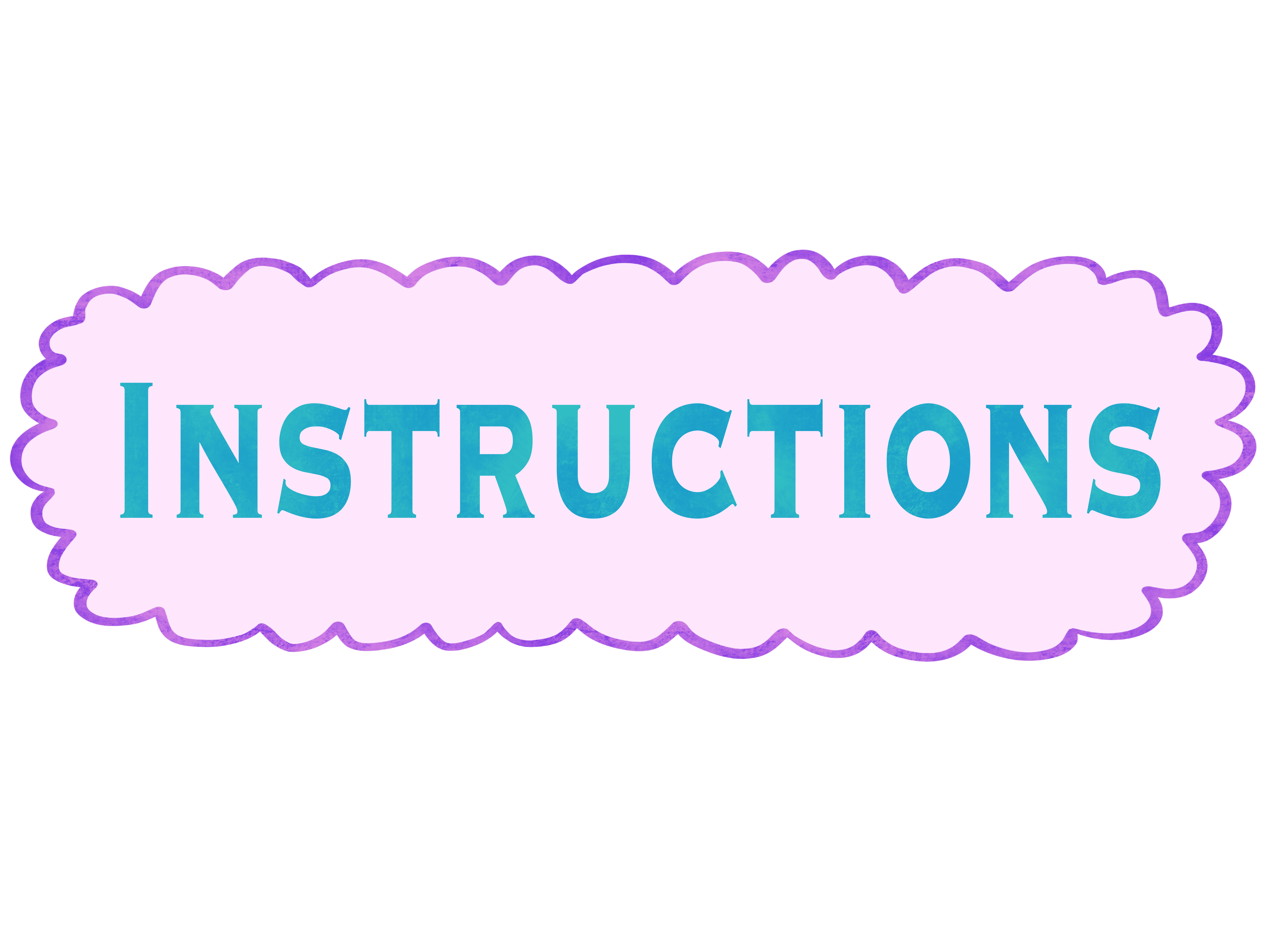 instructions